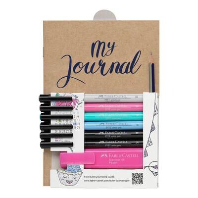 Marcador Faber-Castell Starter Set Bullet Journaling 9 Piezas