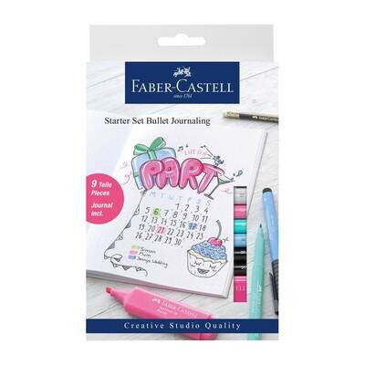 Marcador Faber-Castell Starter Set Bullet Journaling 9 Piezas