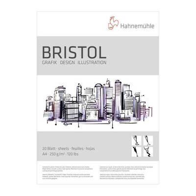 Block Hahnemühle Bristol 250 gramos A4 20 Hojas