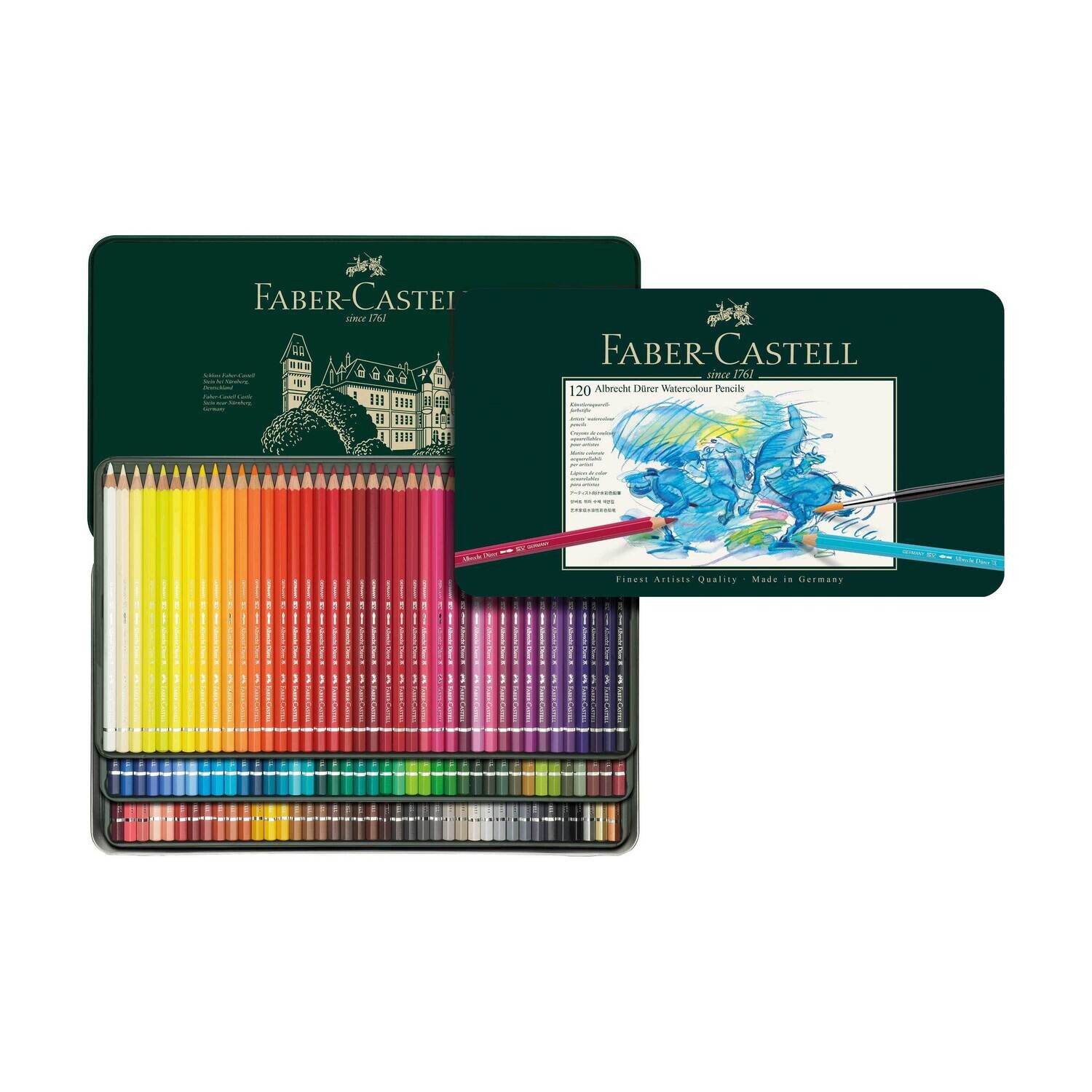 Lapiz Faber Castell Albrecht Durer Watercolour 120 colores
