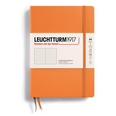Cuaderno Leuchtturm1917 Medium A5 Apricot, Puntos