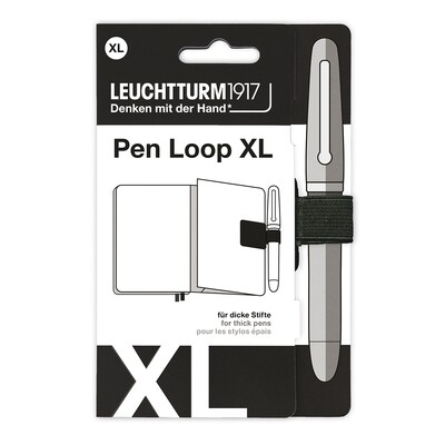 Portaboligrafo Leuchtturm1917 Pen Loop XL, color negro