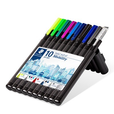 Juego de escritura Staedtler Triplus Mobility Multi Set, 10 piezas