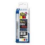 Marcador de tiza Staedtler Lumocolor Chalk Marker, 4 colores
