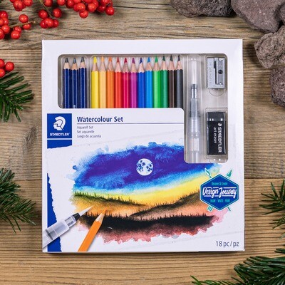 Lapiz Staedtler Design Journey Watercolour Set, 18 piezas