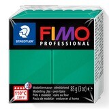 Arcilla polimerica FIMO Professional, color True Green
