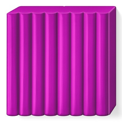 Arcilla polimerica para modelar FIMO Soft, color violeta purpura