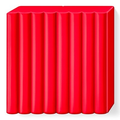 Arcilla polimerica para modelar FIMO Soft, color rojo india