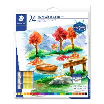 Acuarela Staedtler en tubo, 24 colores