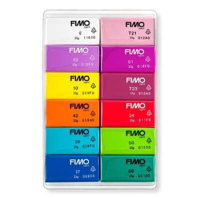 Arcilla polimerica para modelar FIMO Soft, Color Pack Brilliant