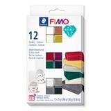 Arcilla polimerica para modelar FIMO Soft, 12 Color Pack Effect