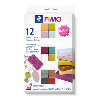 Arcilla polimerica para modelar FIMO Soft, Color Pack Fashion