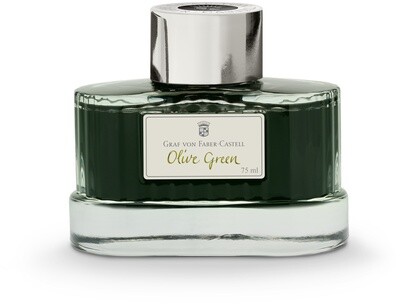 Tinta Graf von Faber Castell Botella 75ml Olive Green