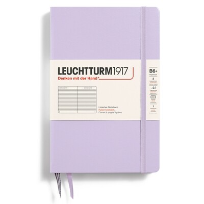 Cuaderno Leuchtturm1917 B6+, Tapa Dura, Lilac, rayas