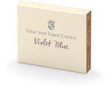 Tinta Graf von Faber Castell 6 Cartuchos Violet Blue