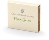 Tinta Graf von Faber Castell 6 Cartuchos Viper Green