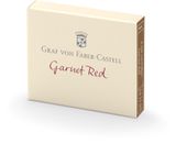 Tinta Graf von Faber Castell 6 Cartuchos Garnet Red