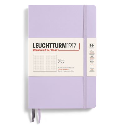 Cuaderno Leuchtturm1917 B6+ Softcover, Lilac, puntos