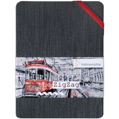 Cuaderno Hahnemühle The Zigzag Book A6 300g 18 páginas