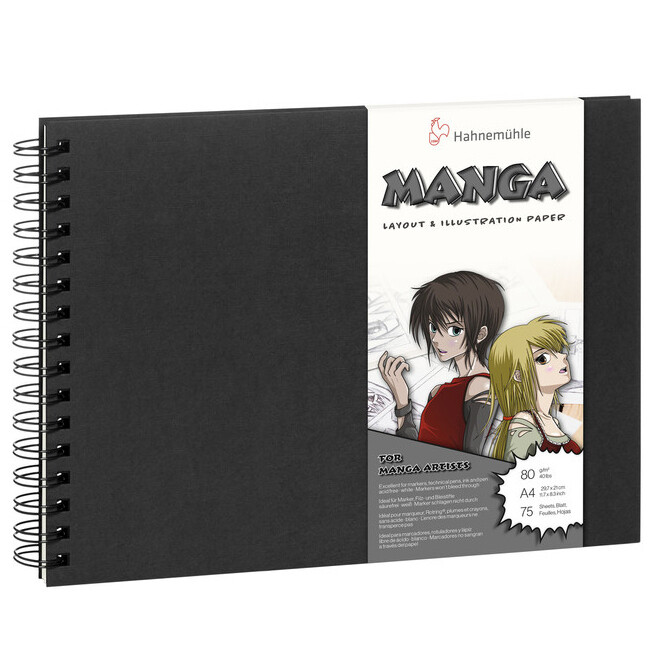 Cuaderno Hahnemühle Manga Book A4 75 Hojas