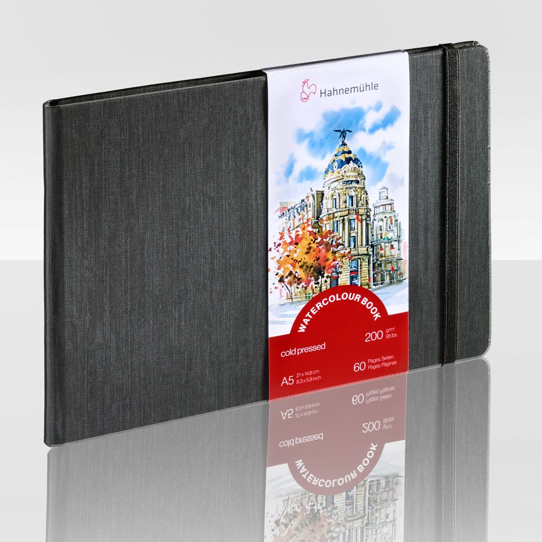Cuaderno Hahnemühle Watercolour Book Horizontal, tamaño A5
