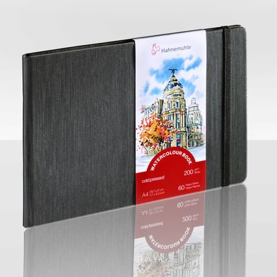 Cuaderno Hahnemühle Watercolour Book Horizontal, tamaño A4