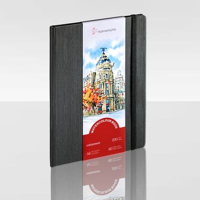 Cuaderno Hahnemühle Watercolour Book Vertical, tamaño A6