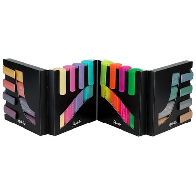 Marcador Faber Castell Textliner Juego de Escritorio,  16 colores