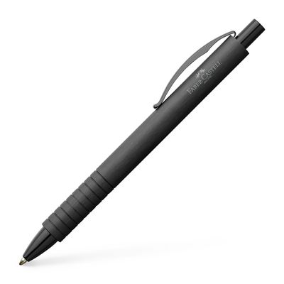 Boligrafo Faber-Castell Essentio Aluminio, color negro