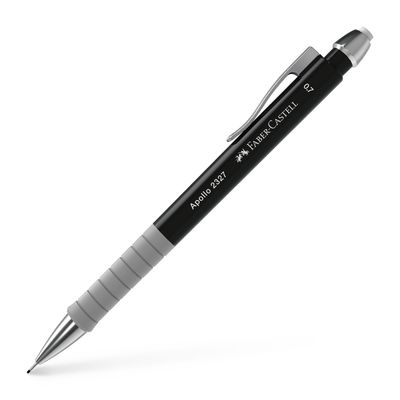 Portaminas 0.7mm Faber Castell Apollo, color Negro