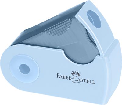 Sacapuntas Faber Castell Sleeve Mini, 1 agujero, colores New Harmony