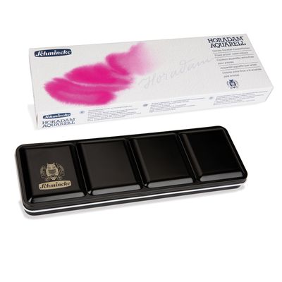 Acuarela Schmincke Horadam, estuche metal 12 colores