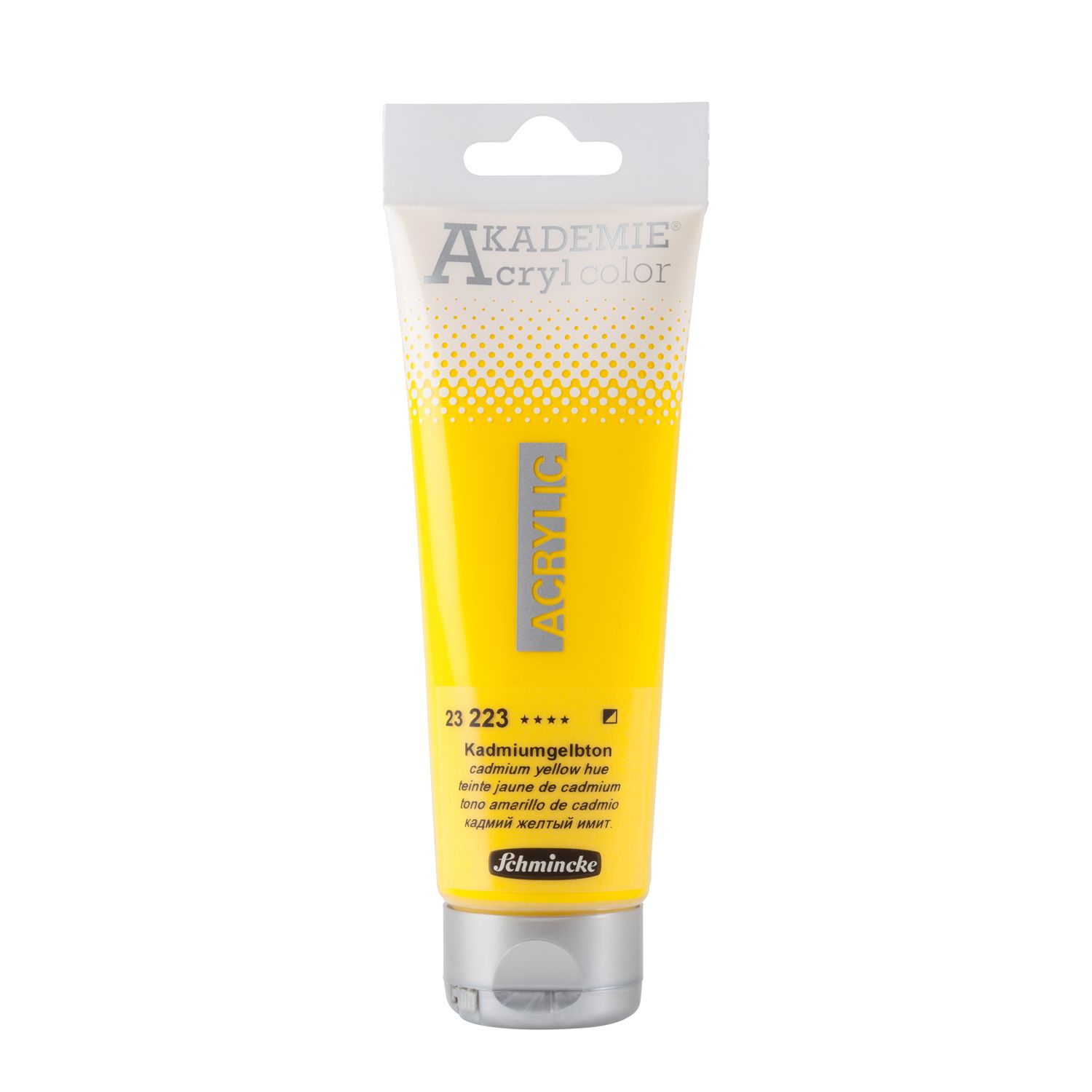 Pintura acrilica Akademie Acryl Color 120ml 223 Cadmium Yellow Hue