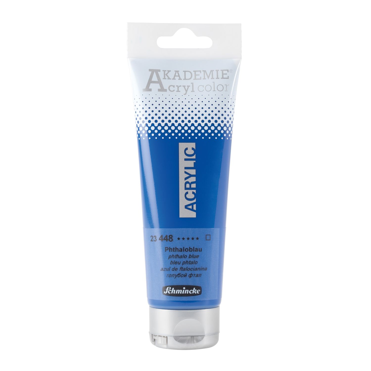 Pintura acrilica Akademie Acryl Color 120ml 448 Phthalo Blue
