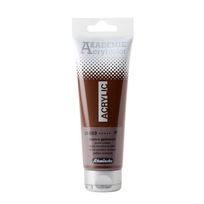 Pintura acrilica Akademie Acryl Color 120ml 669 Burnt Umber