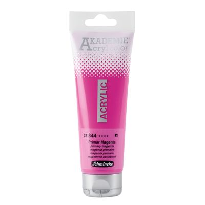Pintura acrilica Akademie Acryl Color 120ml 344 Primary Magenta