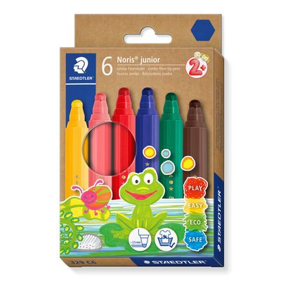 Marcador Staedtler Noris Junior, 6 colores