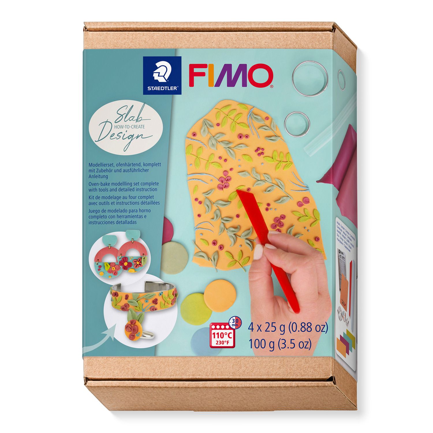 Arcilla polimerica FIMO Juego How to Create, Slab Design