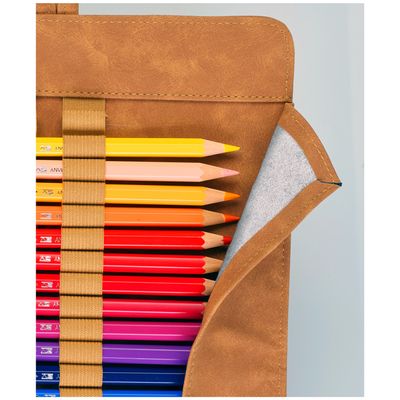 Estuche Faber Castell Art &amp; Graphic Pencil Roll, vacío