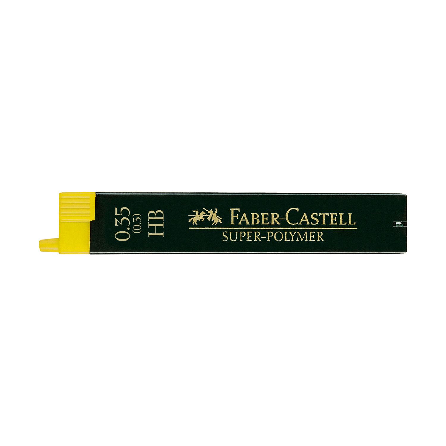 Minas 0.35mm Faber Castell, grado HB