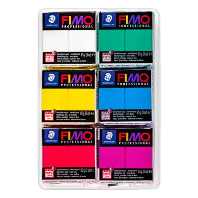 Arcilla polimerica FIMO Professional Set Color Pack True Colours