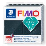 Arcilla polimerica para modelar FIMO Effect, color granito negro