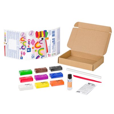 Arcilla polimerica FIMO Soft Juego Basic 12 piezas