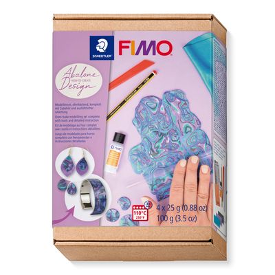 Arcilla polimerica FIMO Juego How to Create, Abalone Design