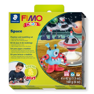 Arcilla polimerica FIMO Kids, Juego Form &amp; Play Space