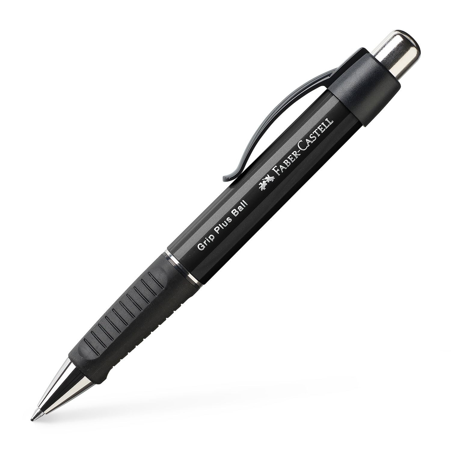 Boligrafo Faber Castell Grip Plus Ball, color negro