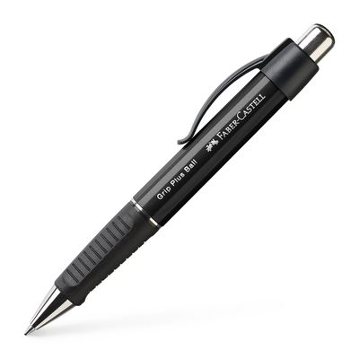 Boligrafo Faber Castell Grip Plus Ball, color negro