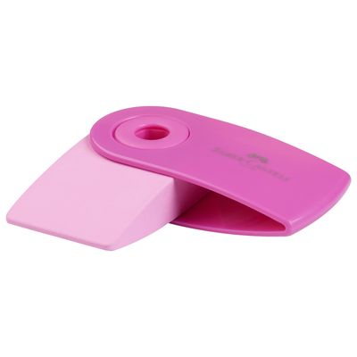 Borrador Faber Castell Sleeve Mini Sparkle, colores surtidos