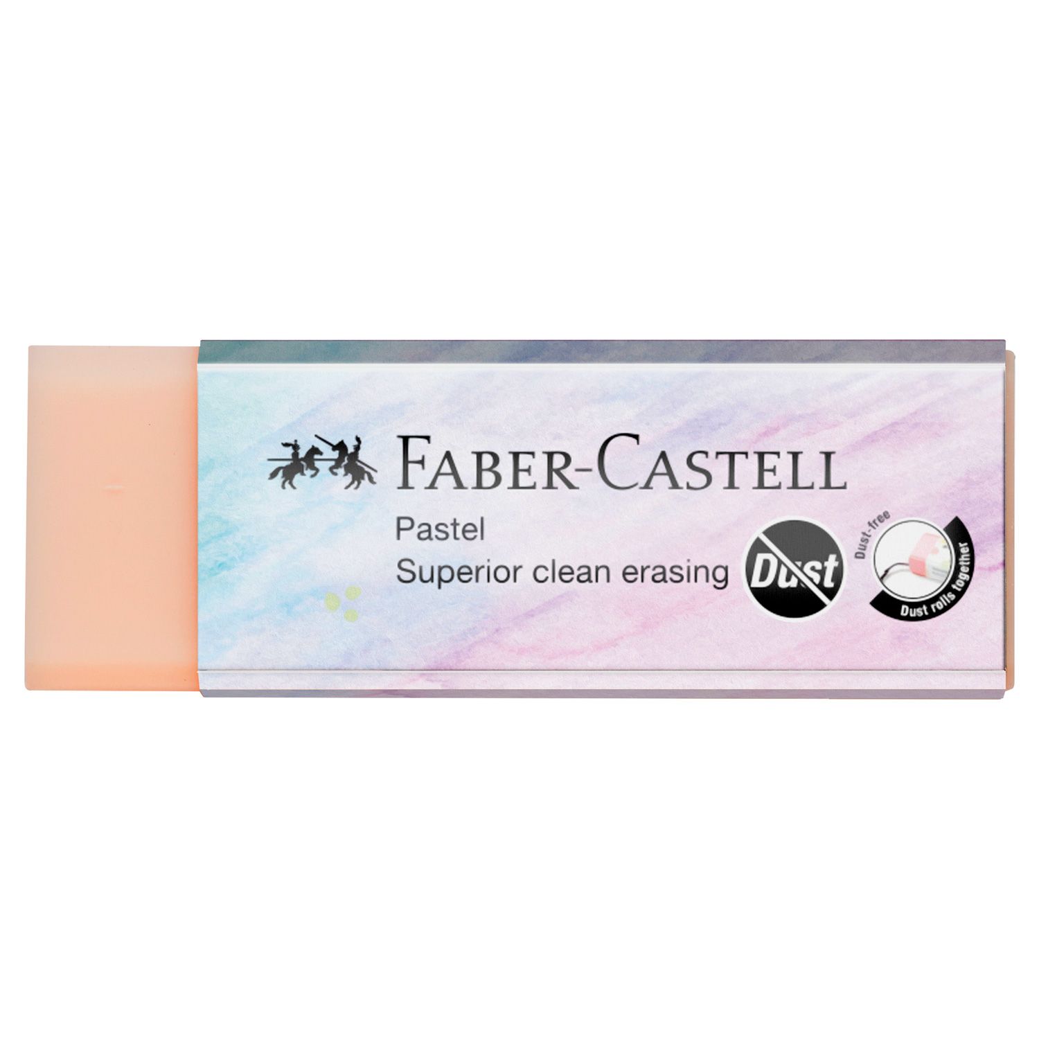 Borrador Faber Castell Dust Free Pastel, colores surtidos