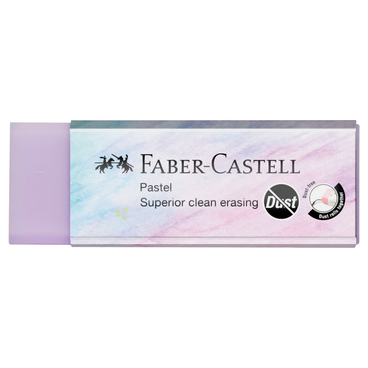 Borrador Faber Castell Dust Free Pastel, colores surtidos